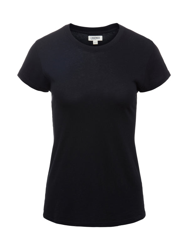 L'AGENCE Ressi Tee In Black