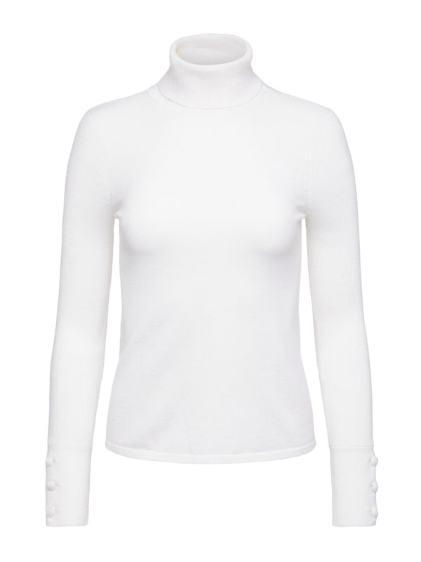 L'AGENCE Odette Sweater In Ivory/Ivory