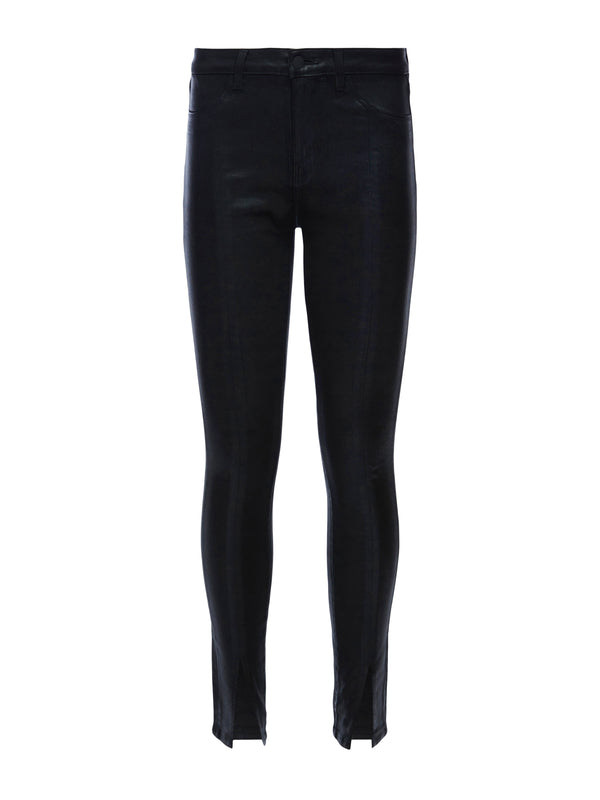 L'AGENCE Jyothi Coated Jean In Noir Coated