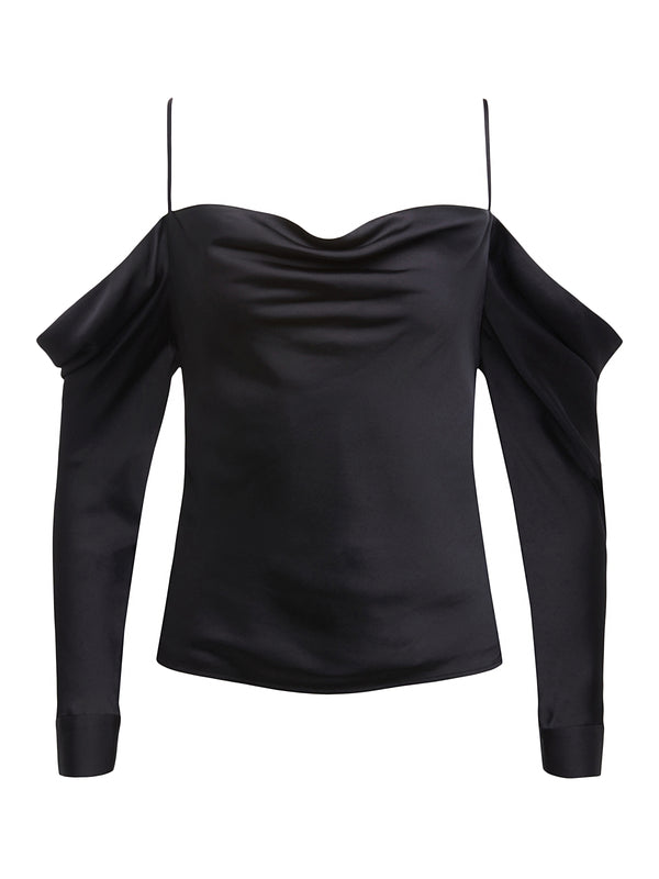 L'AGENCE Zion Blouse In Black
