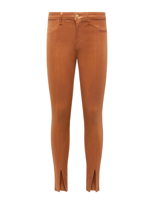 L'AGENCE Jyothi Coated Jean In Cognac Coated