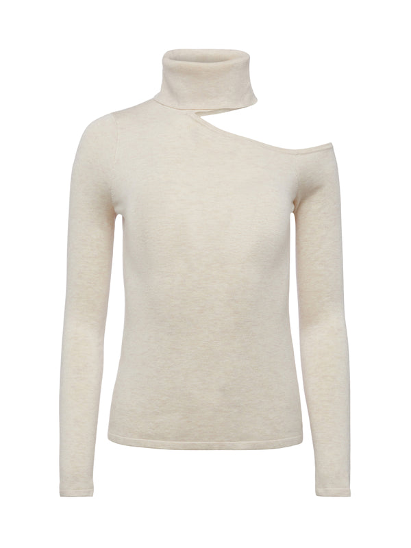 L'AGENCE Nicky Sweater In Vintage White