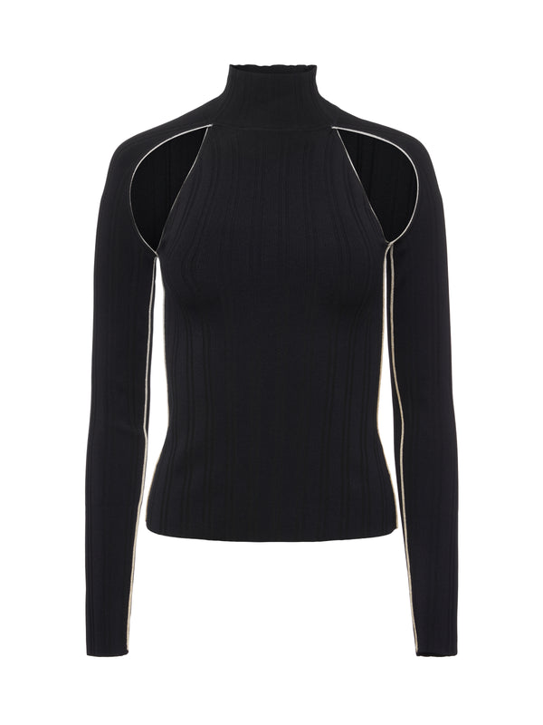 L'AGENCE Goldie Sweater In Black