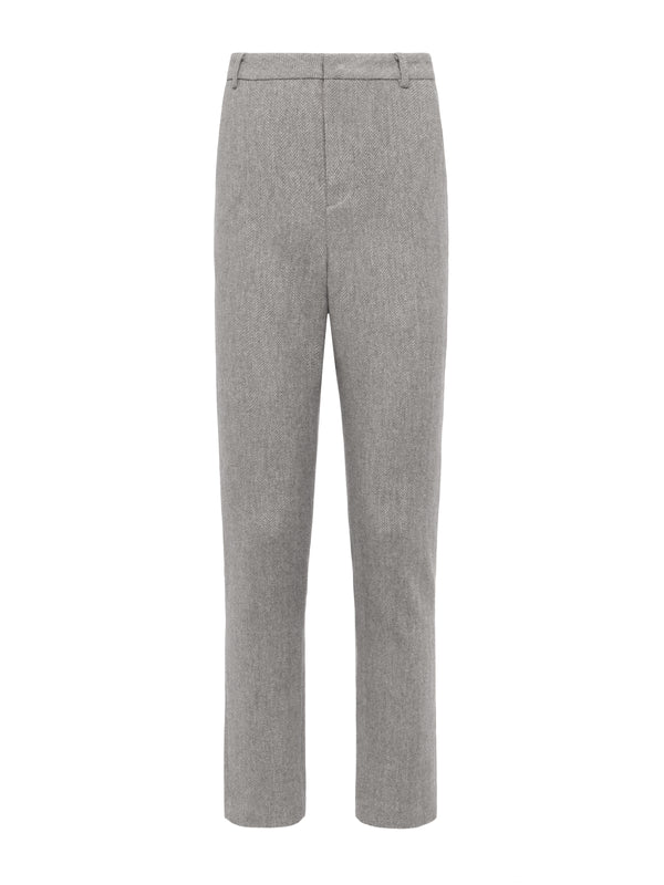 L'AGENCE Ludivine Trouser In Taupe/Grey