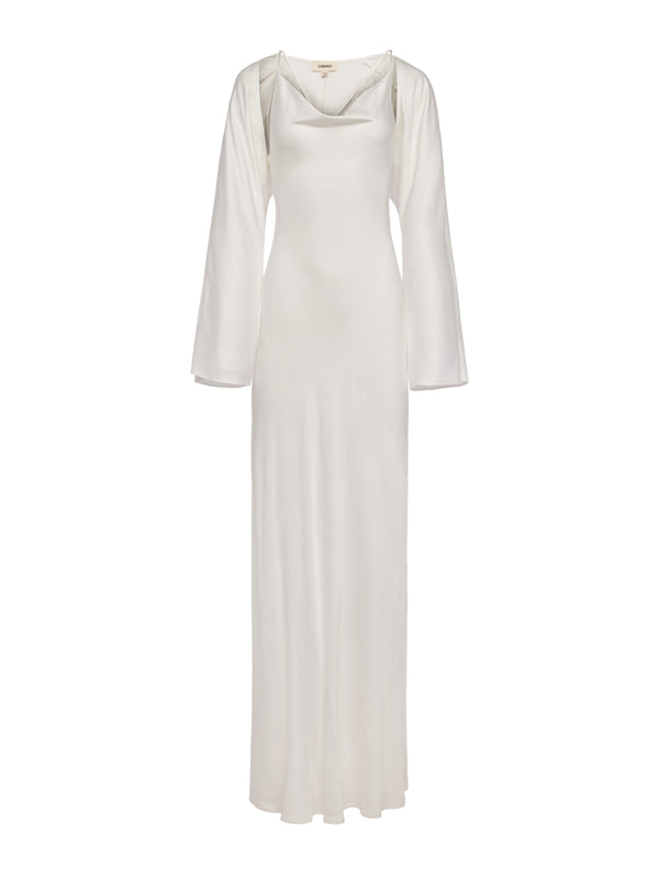 L'AGENCE Alicia Dress In Ivory