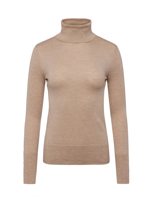 L'AGENCE Flora Sweater In Chestnut