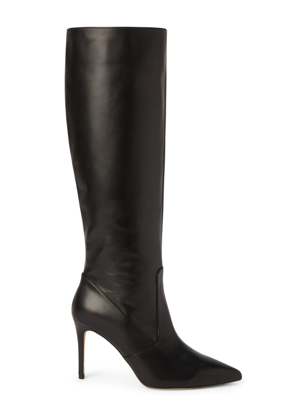 L'AGENCE Lena Boot In Black Leather